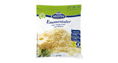 Emmentaler Grated made by GOLDSTEIG shown packaged