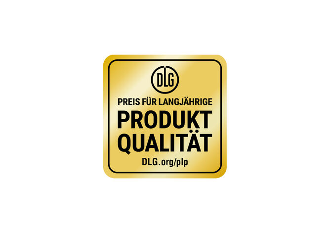 Qualità e riconoscimenti: Marchio DLG per la qualità del prodotto a lungo termine