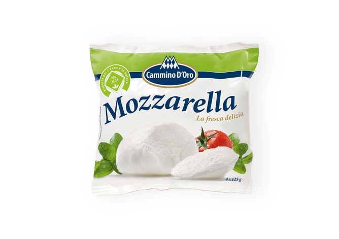 Mozzarella Ball - GOLDSTEIG Käsespezialitäten Mozzarella Ball made by GOLDSTEIG shown packaged