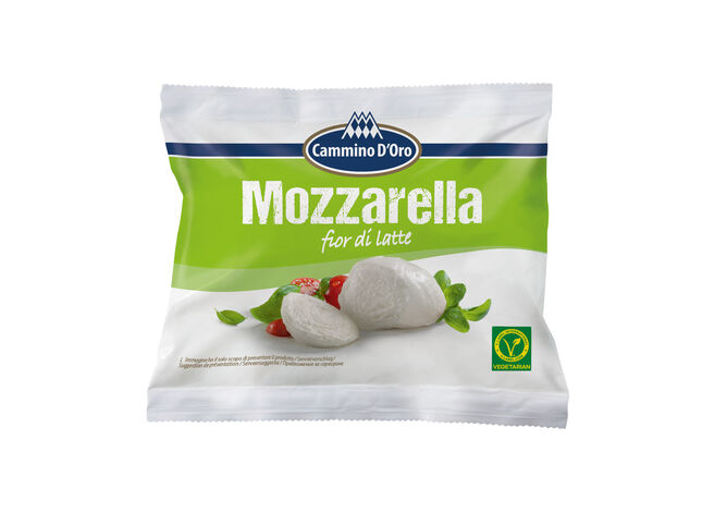 Mozzarella Ball - GOLDSTEIG Käsespezialitäten Mozzarella Ball made by GOLDSTEIG shown packaged