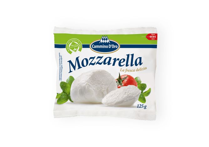 Mozzarella Ball - GOLDSTEIG Käsespezialitäten Mozzarella Ball made by GOLDSTEIG shown packaged