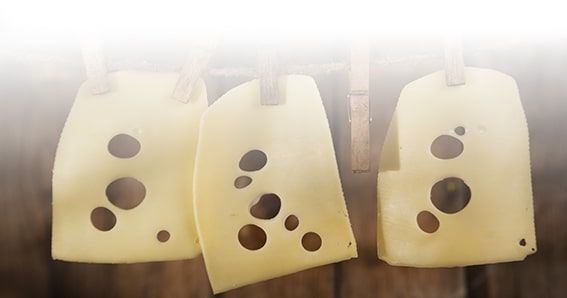 Come si formano i buchi nel formaggio Goldsteige